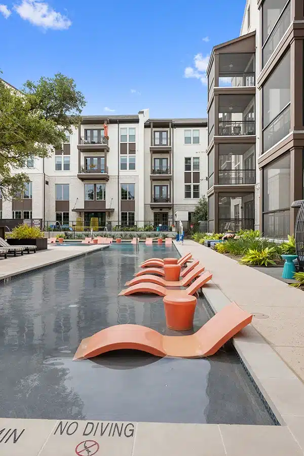 Resort-style pool